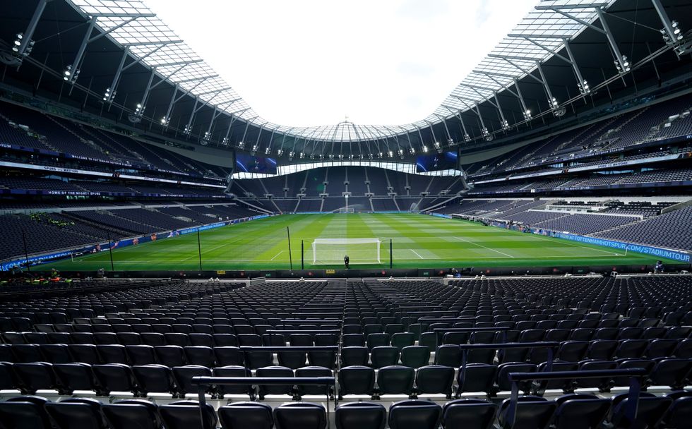 All food in the Tottenham Hotspur Stadium will be \u201clocally and sustainably sourced\u201d (Mike Egerton/PA)