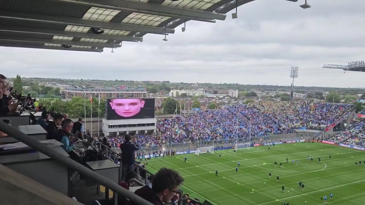 Sinead O'Connor tribute at All-Ireland football final is truly spine-tingling
