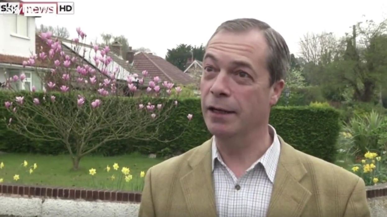 Nigel Farage's prediction that Le Pen would be French president in 2022 has aged terribly