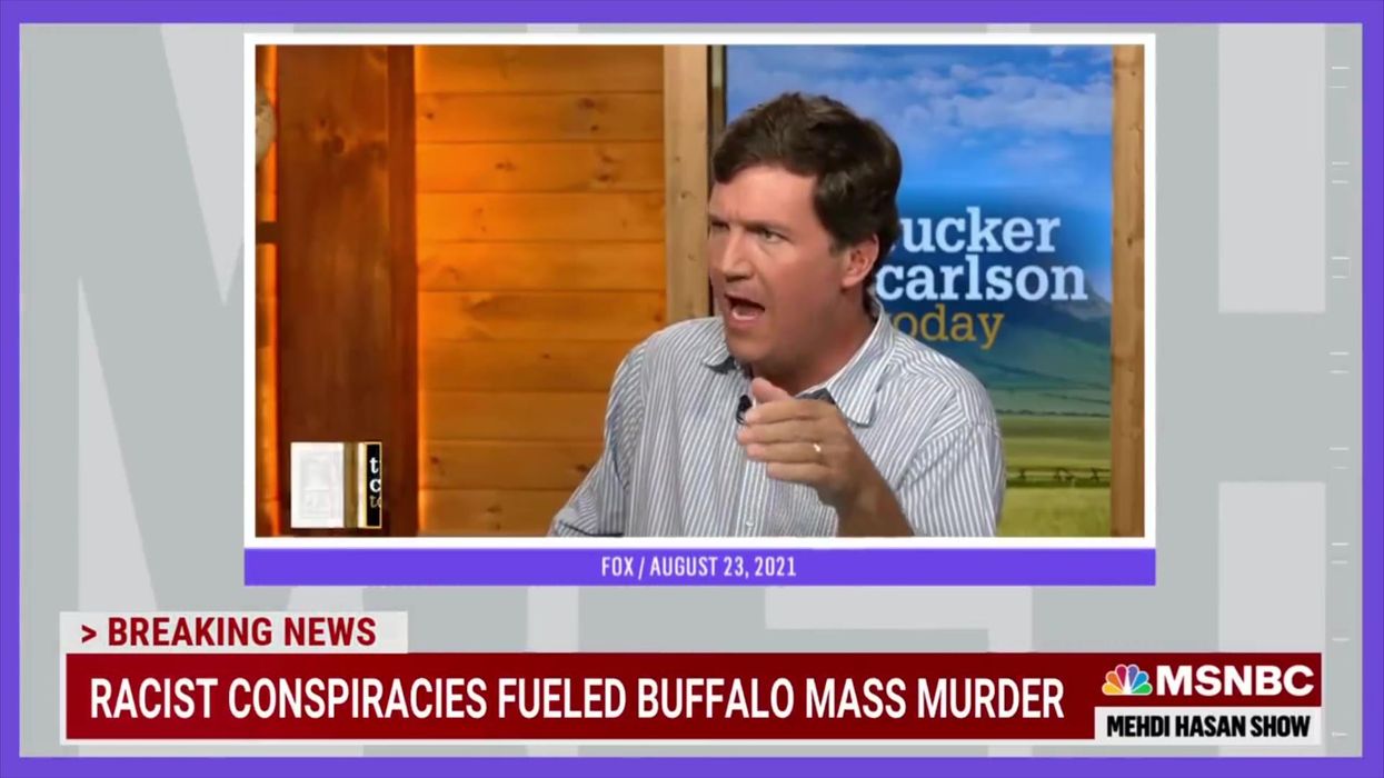 Tucker Carlson ridiculed for calling on Democrats to 'de-escalate the rhetoric’