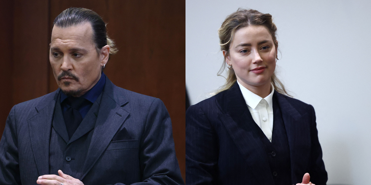 People think Amber Heard is copying Depp's courtroom styles - here's ...