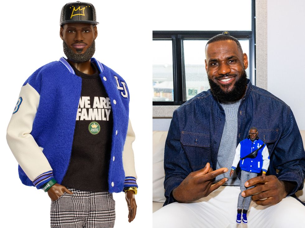 LeBron James ‘honoured’ to be first male athlete with Ken doll in his likeness