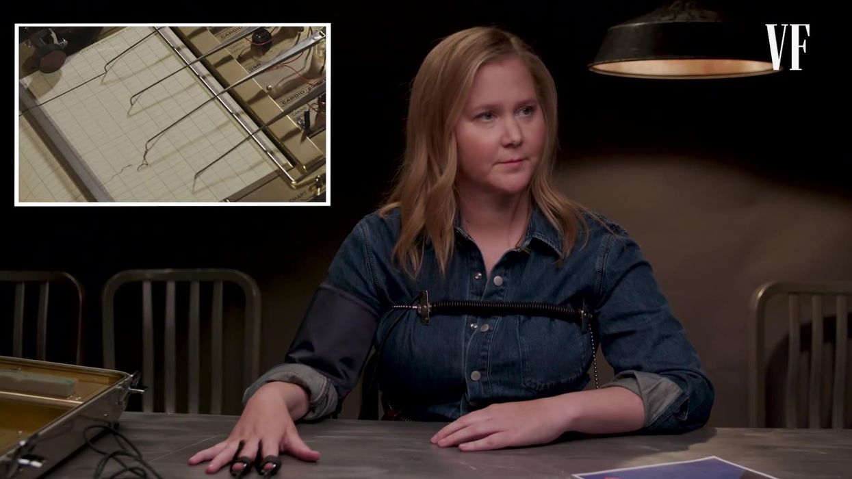 Amy Schumer took a lie detector test to deny stealing jokes and this was the verdict
