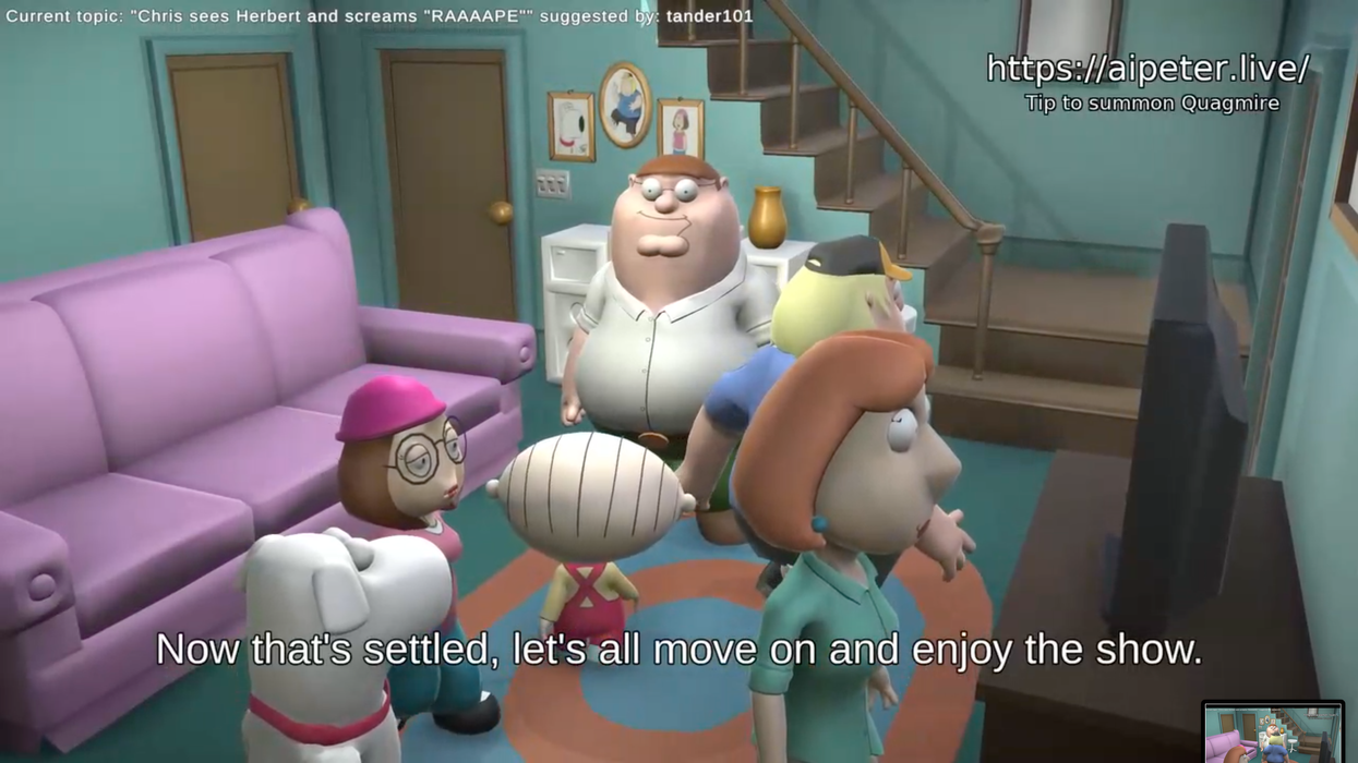 AI-generated Family Guy stream banned after making a bomb threat