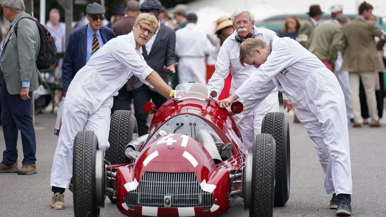 An Alpha Romeo 158 (Andrew Matthews/PA)