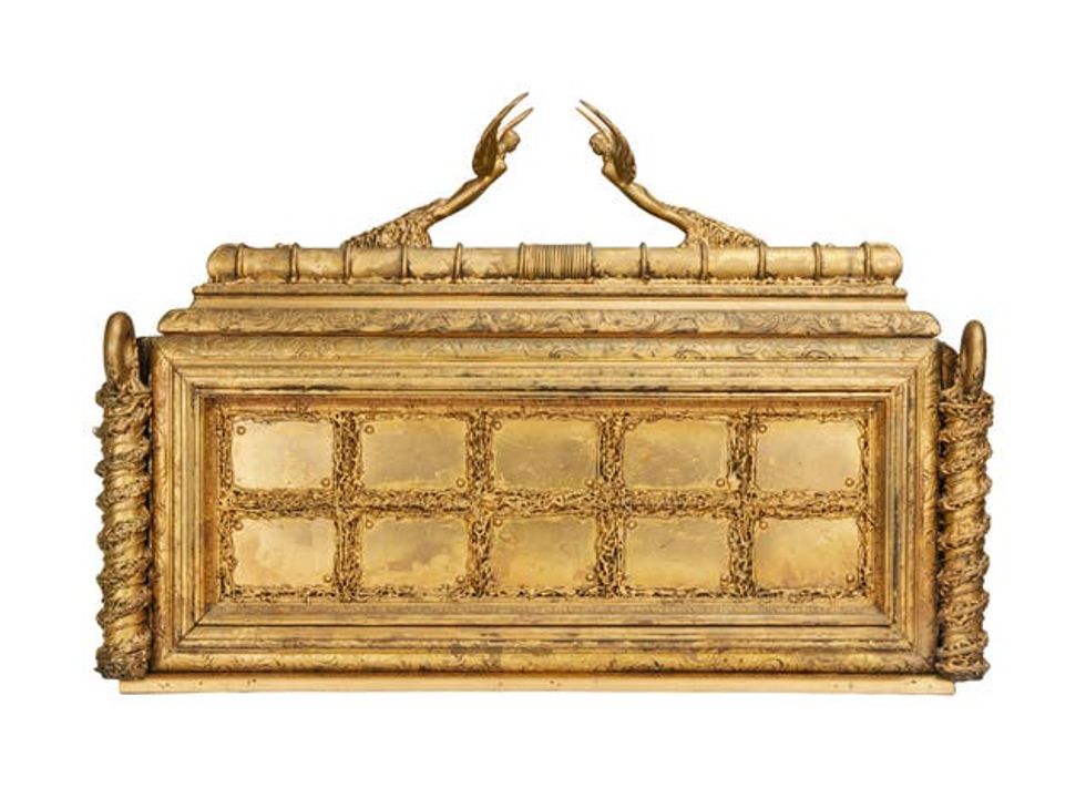 An Ark of the Covenant prototype used in the making of the 1981 Indiana Jones film Raiders Of The Lost Ark