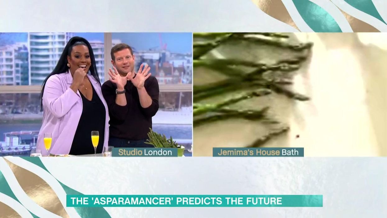 An asparagus just predicted Alison Hammond's future on This Morning