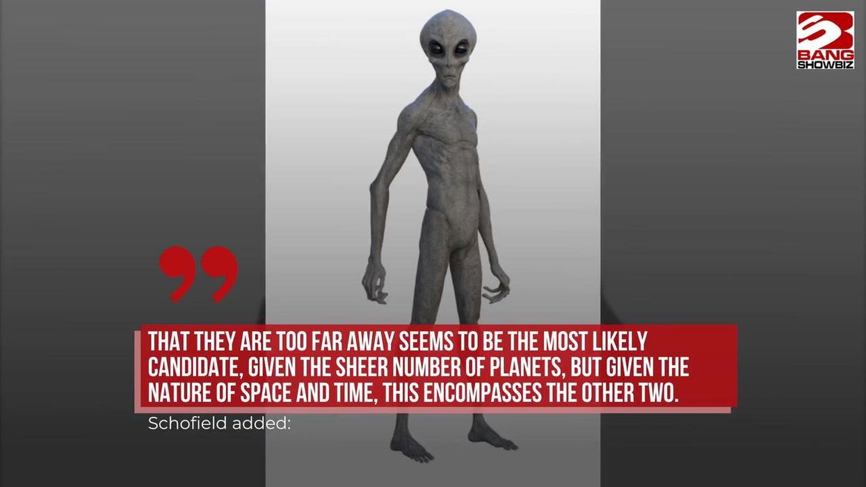 Scientists claim aliens might not be able to travel in space like us