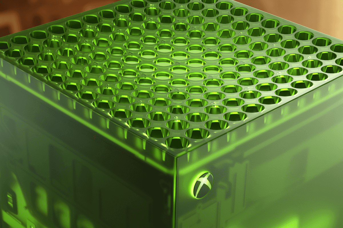 An illustrative image of the XBOX Series X25 console
