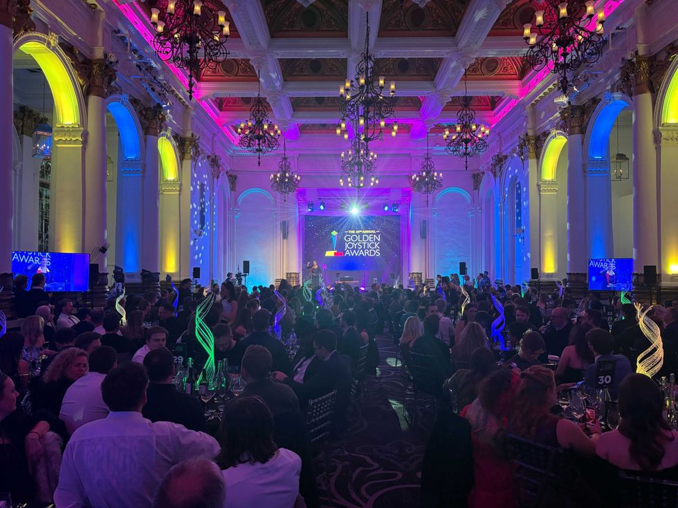 An image at The Golden Joystick Awards 2025