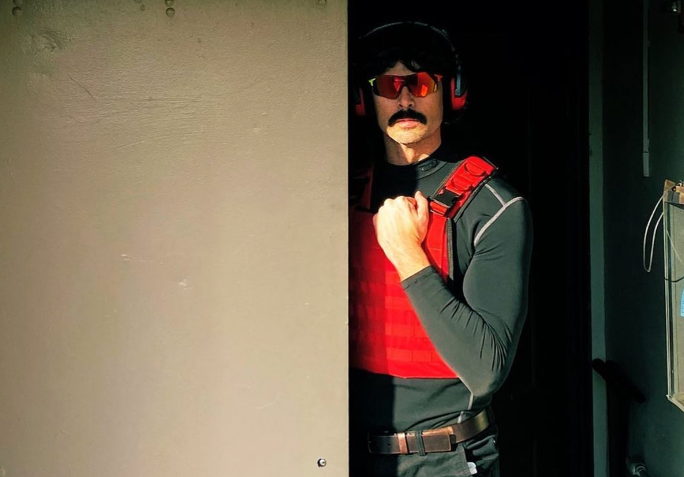 An image of Dr Disrespect from his Instagram account