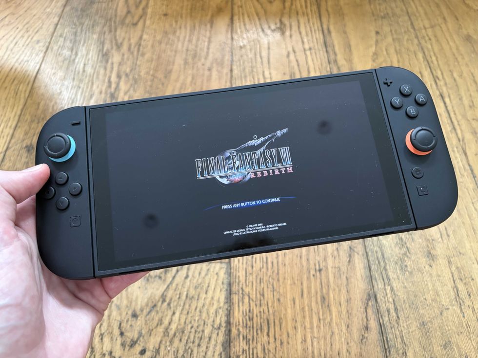An image of Final Fantasy VII Rebirth on Nintendo Switch 2