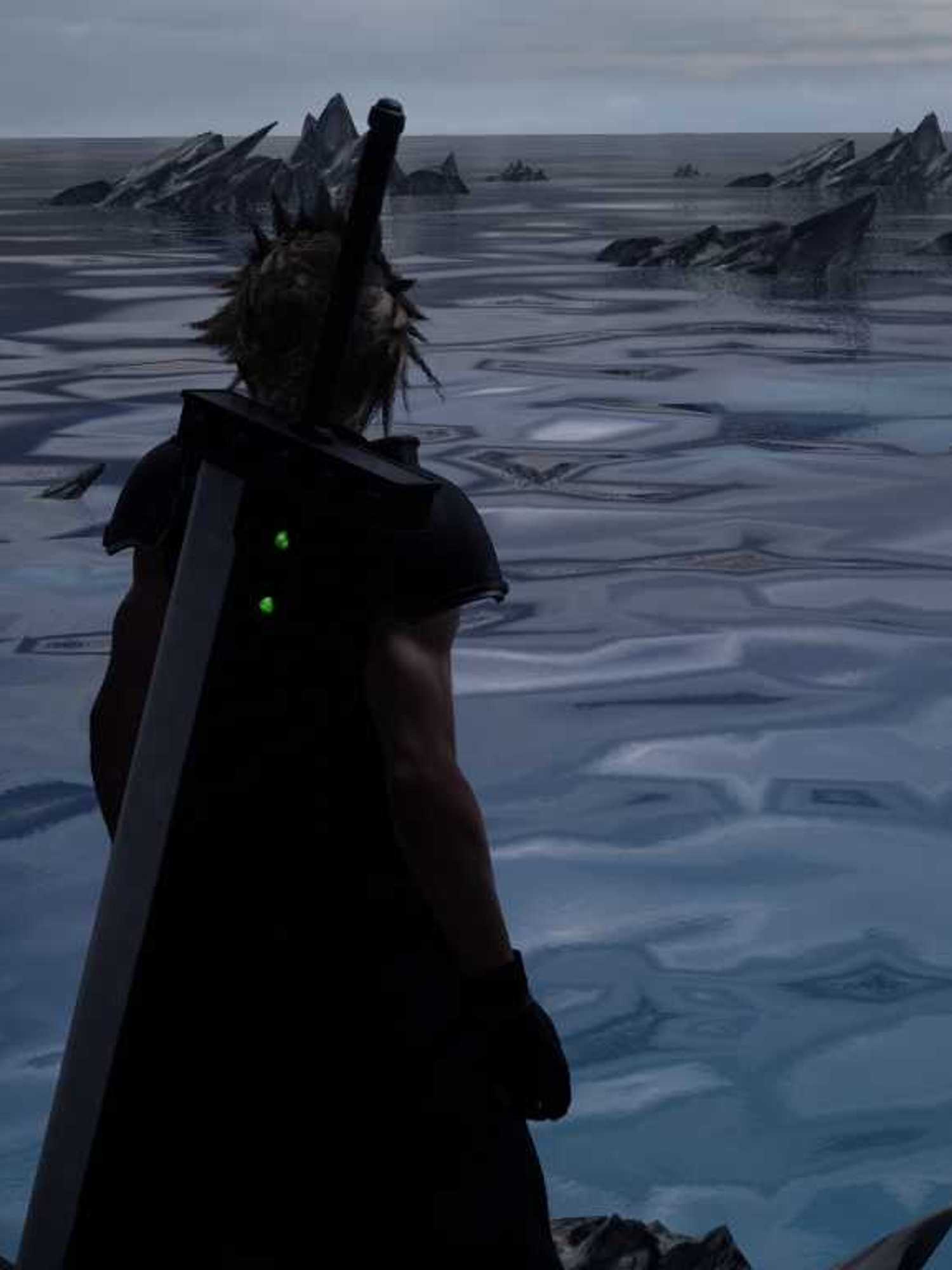 An image of Final Fantasy VII Rebirth running on Nintendo Switch 2