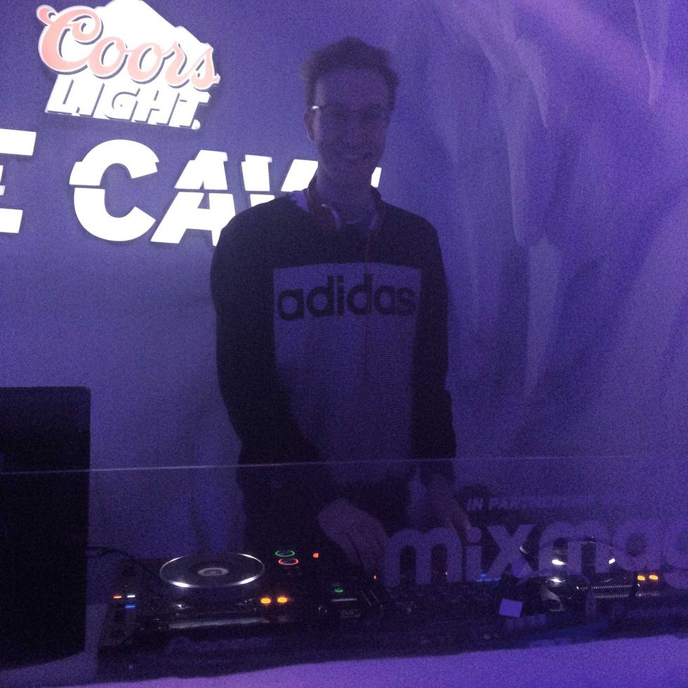 An image of Jake Brigstock DJing