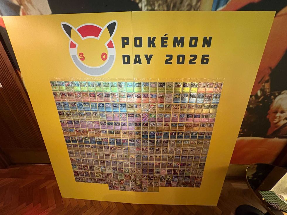 An image of Pikachu at the Pokemon event in London