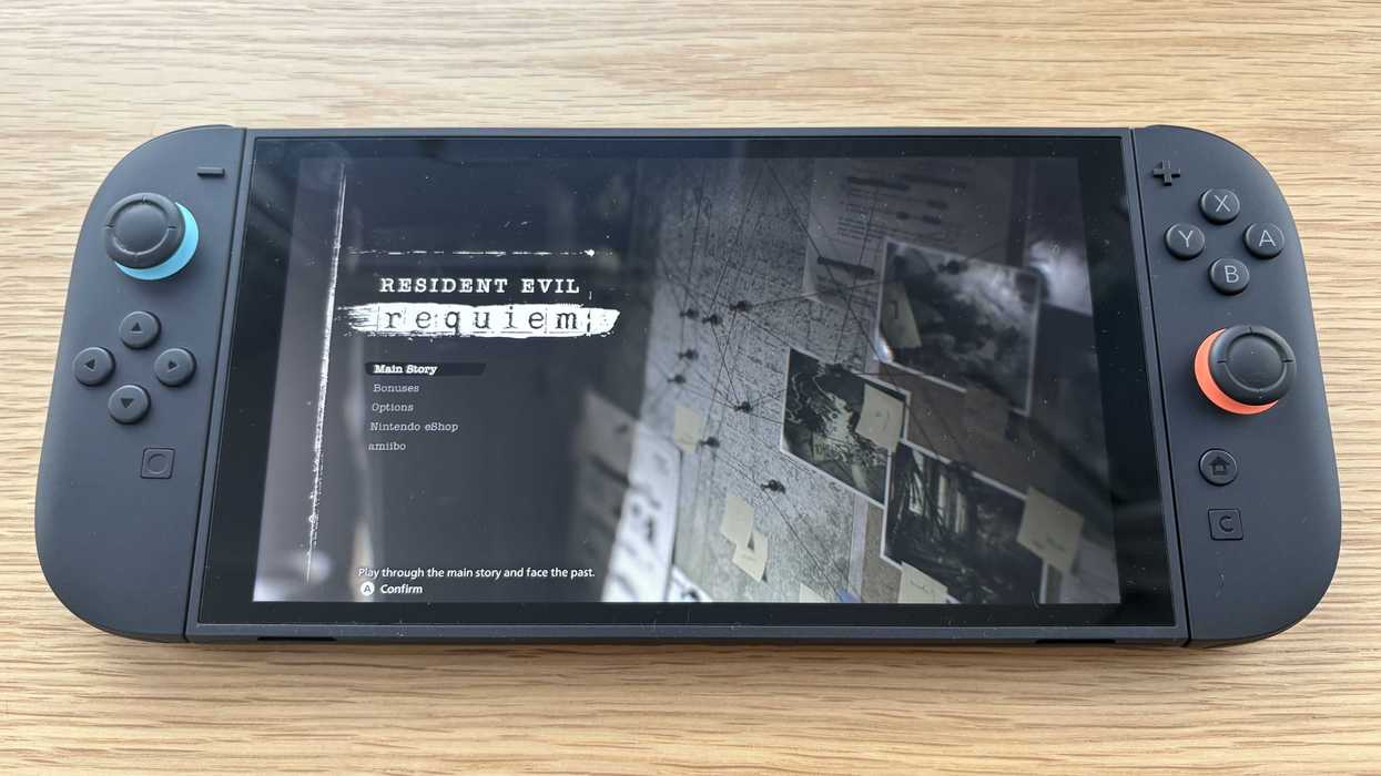 An image of Resident Evil Requiem running on Nintendo Switch 2