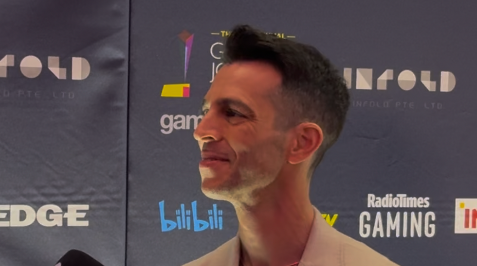 An image of Shai Matheson at The Golden Joystick Awards 2025