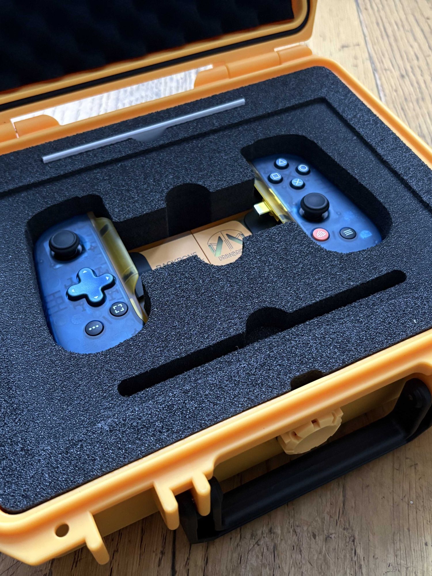 An image of the Backbone x Death Stranding 2: On the Beach limited edition controller in its box