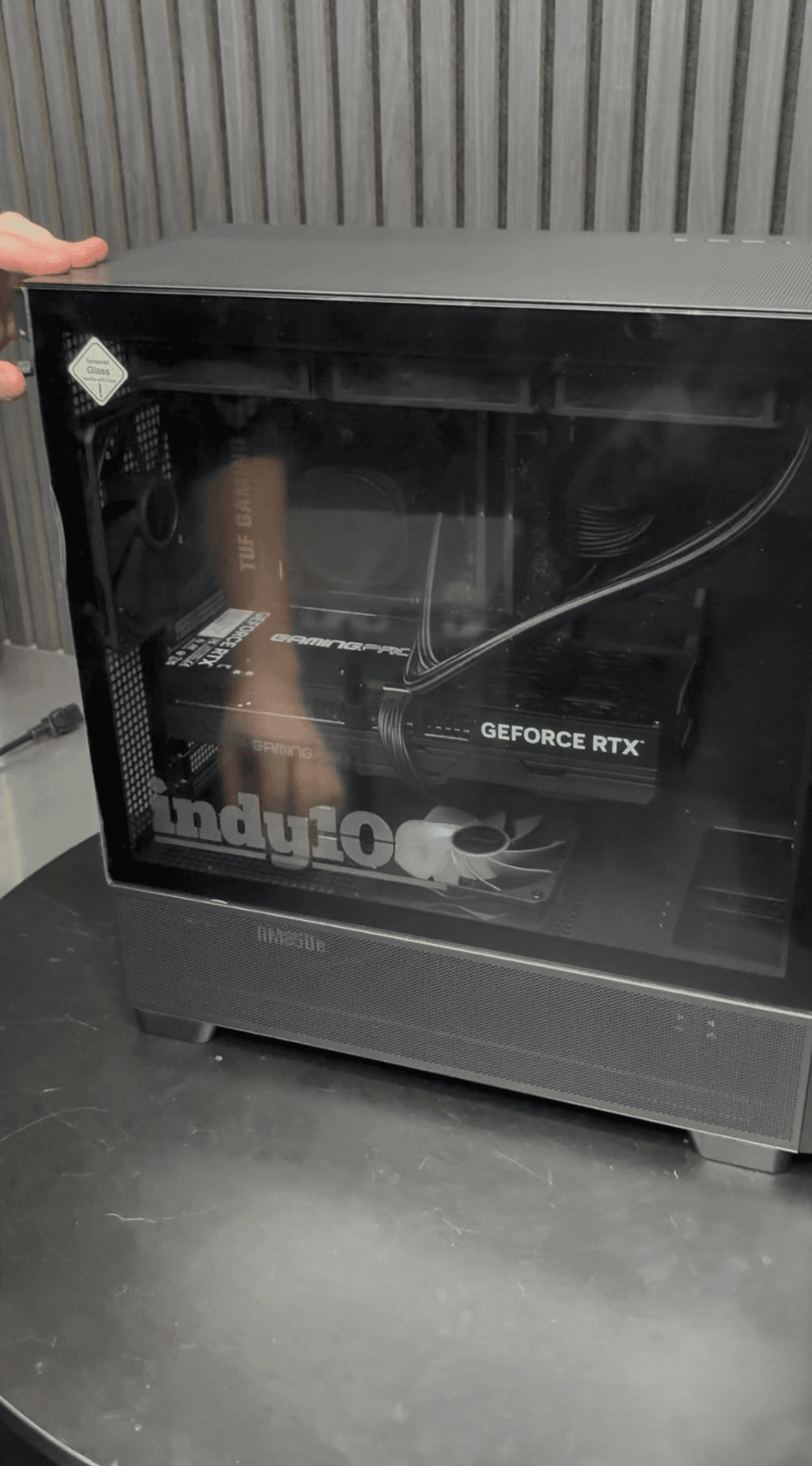 An image of the custom PC Jake Brigstock built