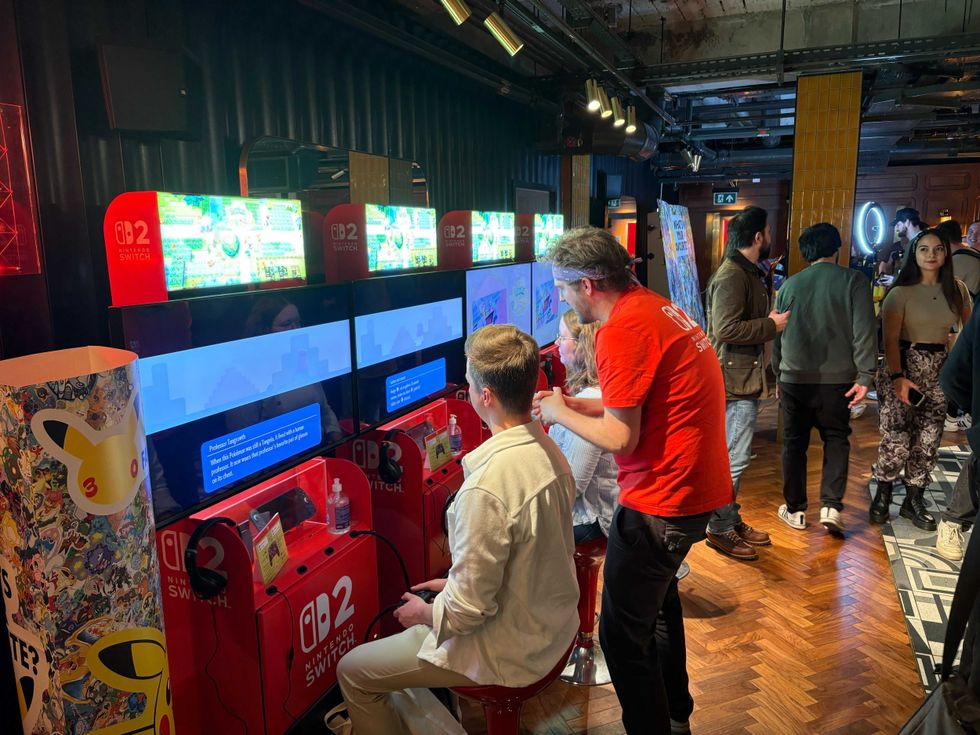 An image of the Pokemon Pokopia stalls at Pokemon event in London