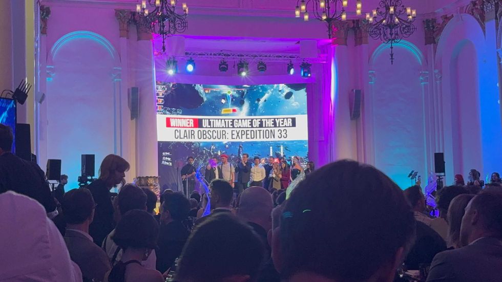 An image of \u200bClair Obscur: Expedition 33 winning Ultimate Game of the Year