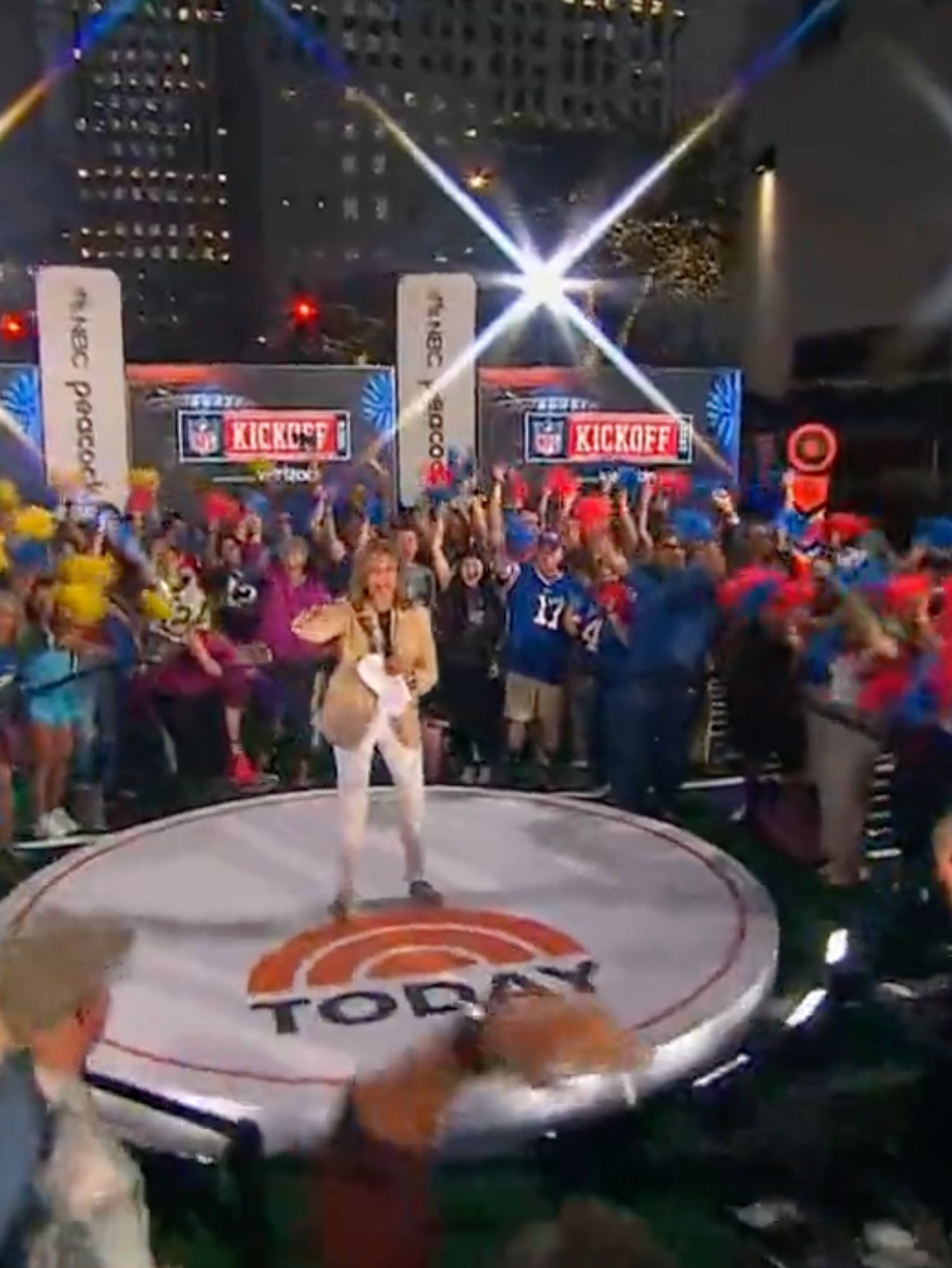 Awkward moment NBC cuts from Queen's death to cheering NFL fans