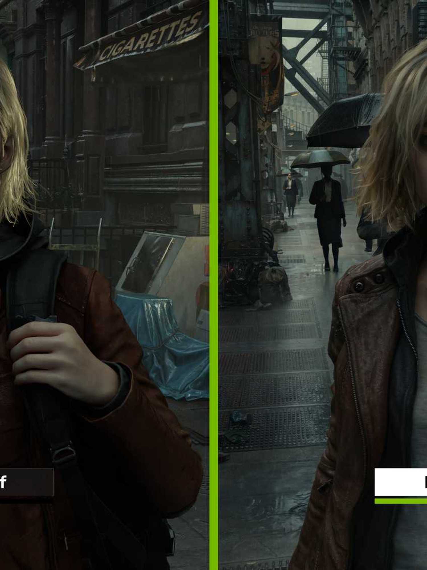 An official comparison of Resident Evil Requiem with and without DLSS 5