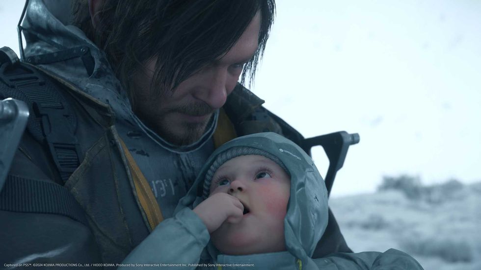 An official image from Death Stranding 2: On the Beach