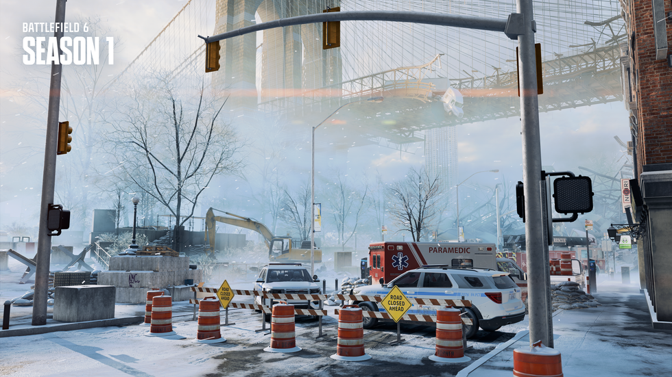 An official image of Ice Lock Empire State in Battlefield 6