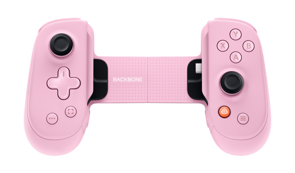 An official image of the Backbone Pro pink edition