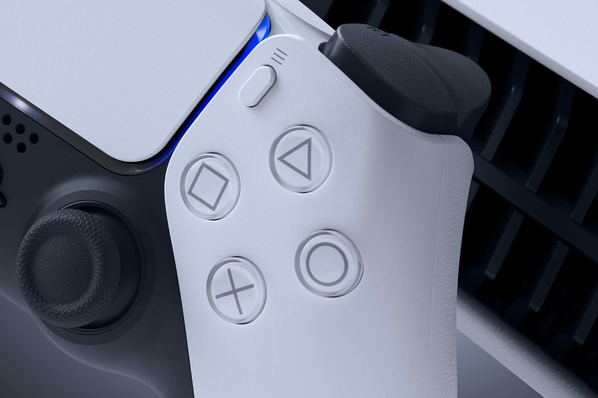 An official image of the DualSense wireless controller