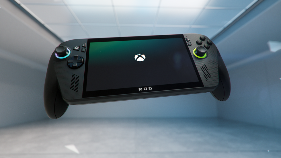 An official image of the ROG Xbox Ally