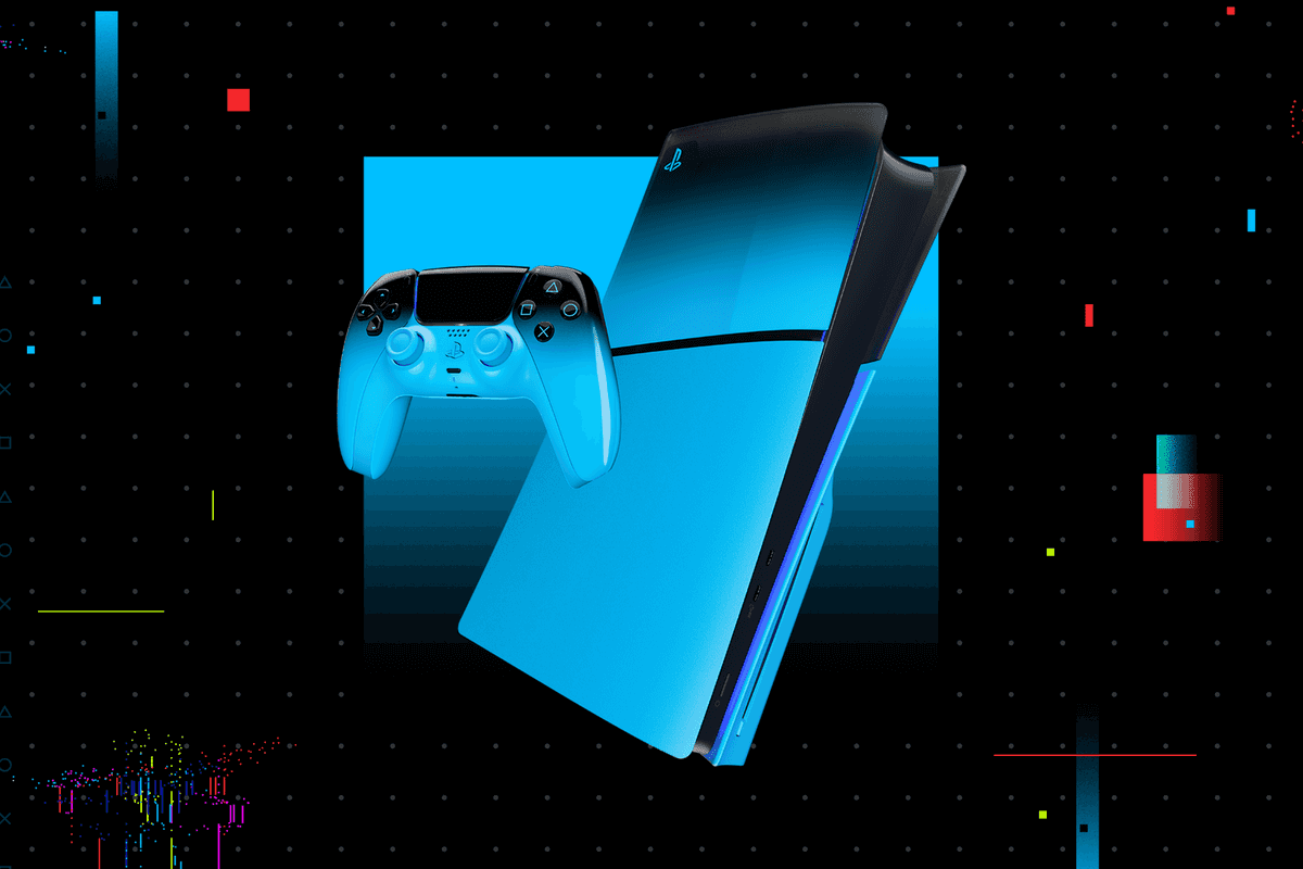 An official product image of PS5 Chroma covers