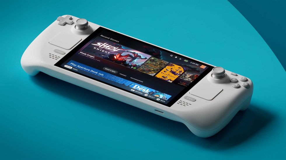 An official product image of Steam Deck OLED
