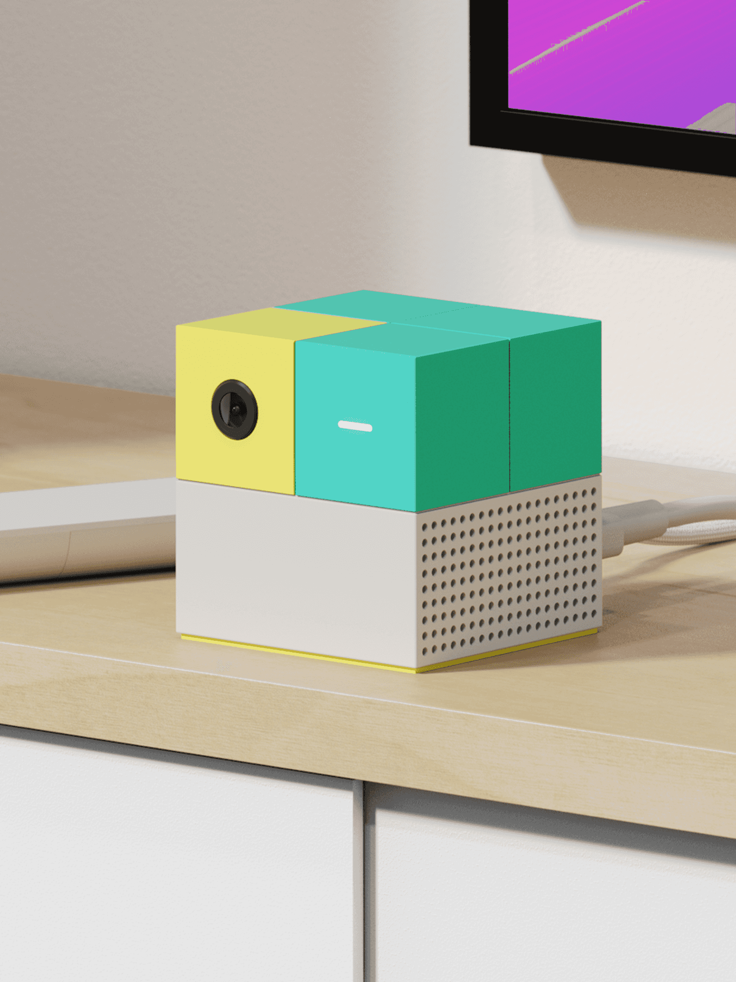 An official product image of the Nex Playground console
