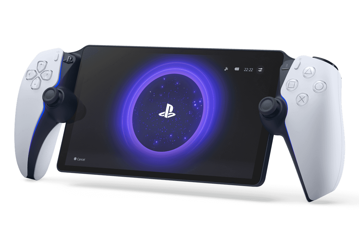 An official product image of the PlayStation Portal remote player