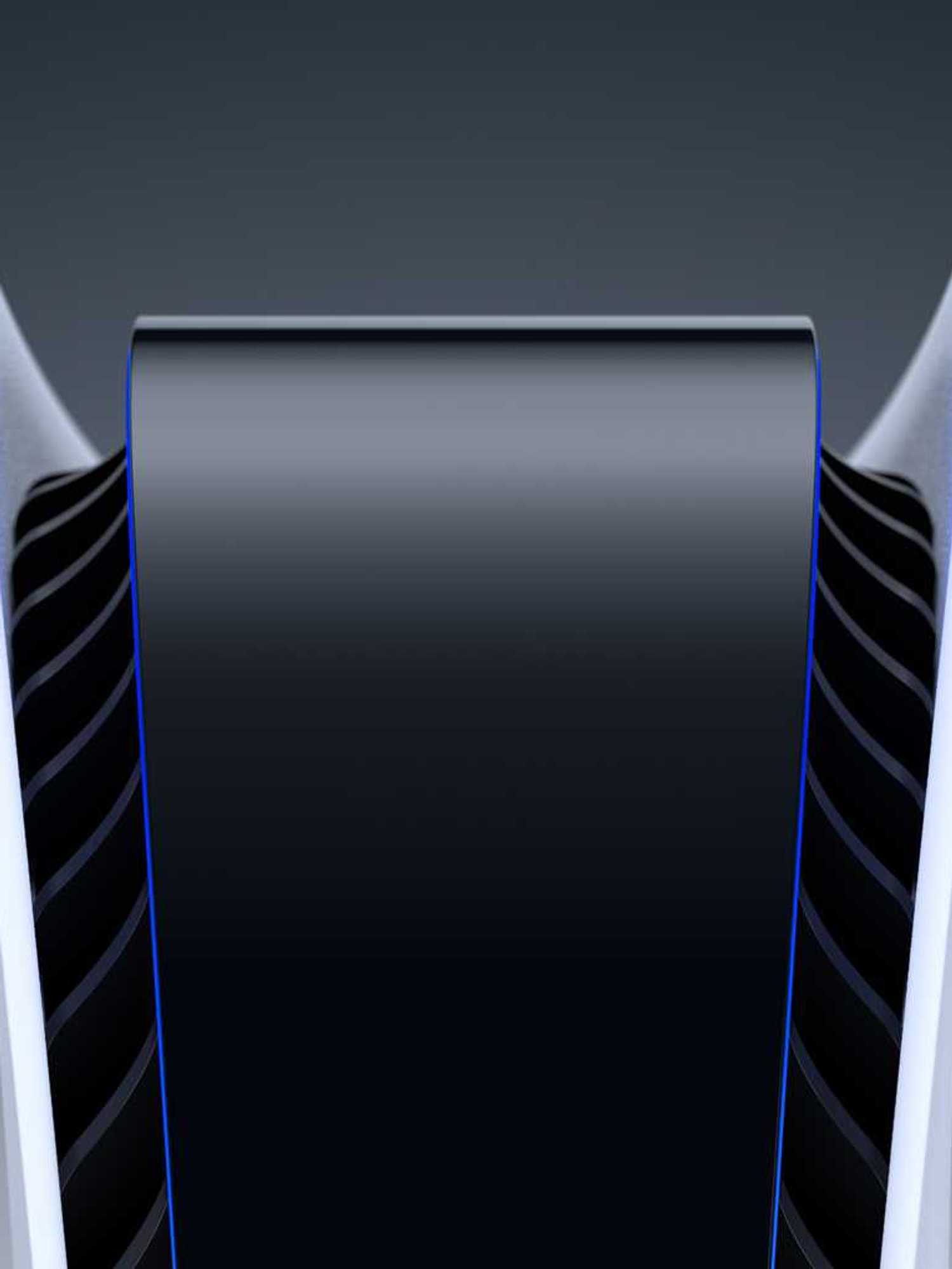 An official product image of the PS5 console