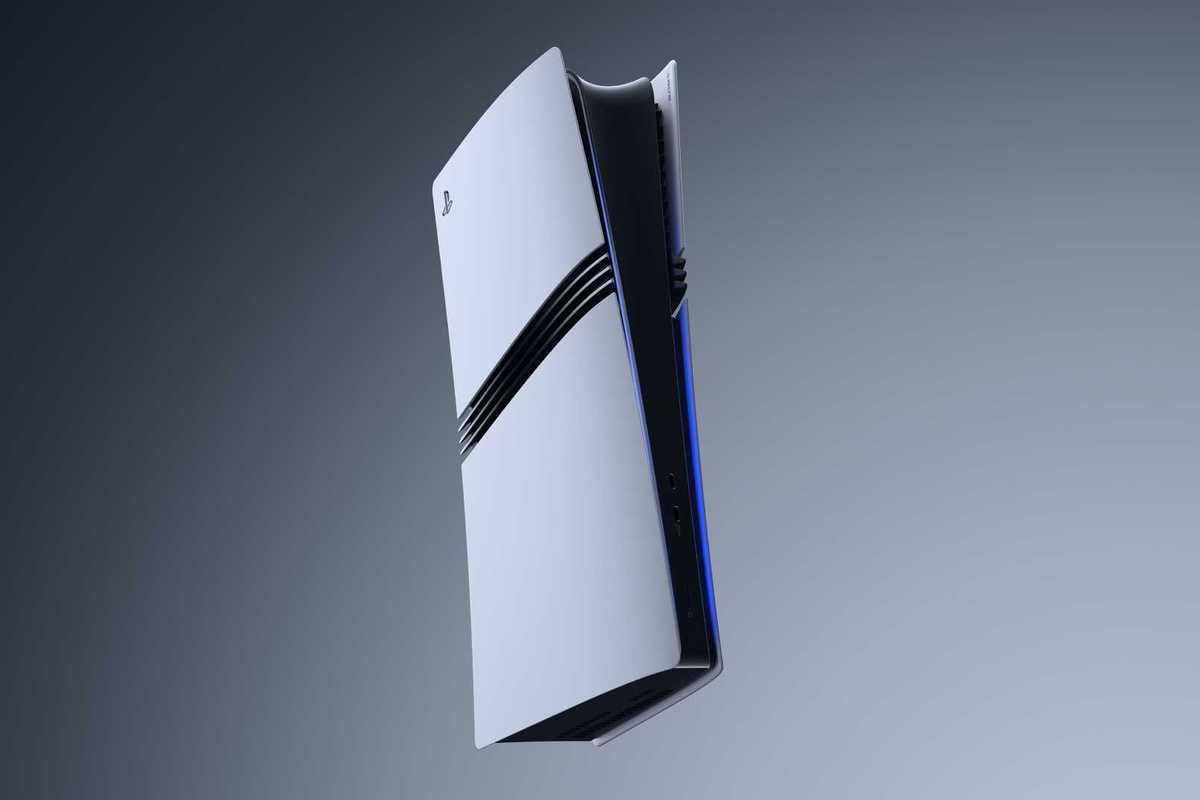 An official product image of the PS5 Pro console