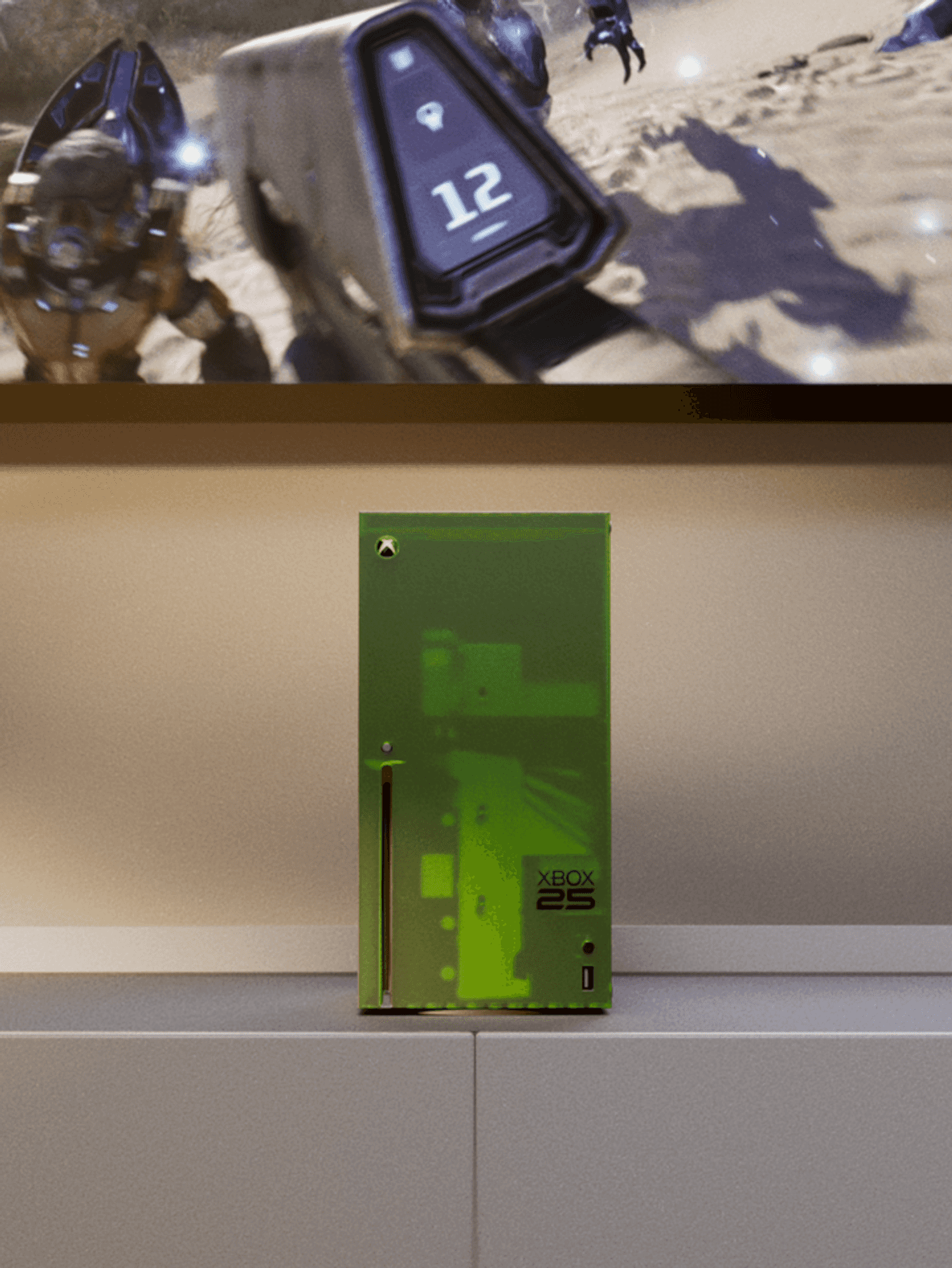 An official product image of the XBOX Series X25 console