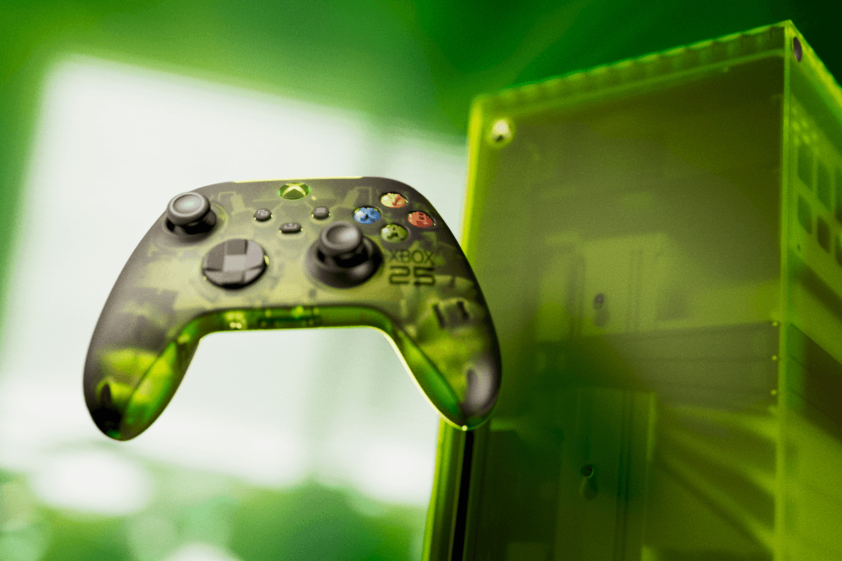 An official product image of the XBOX Series X25 Limited Edition Collection