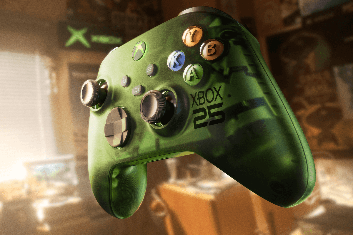 An official product image of the XBOX Wireless Controller X25
