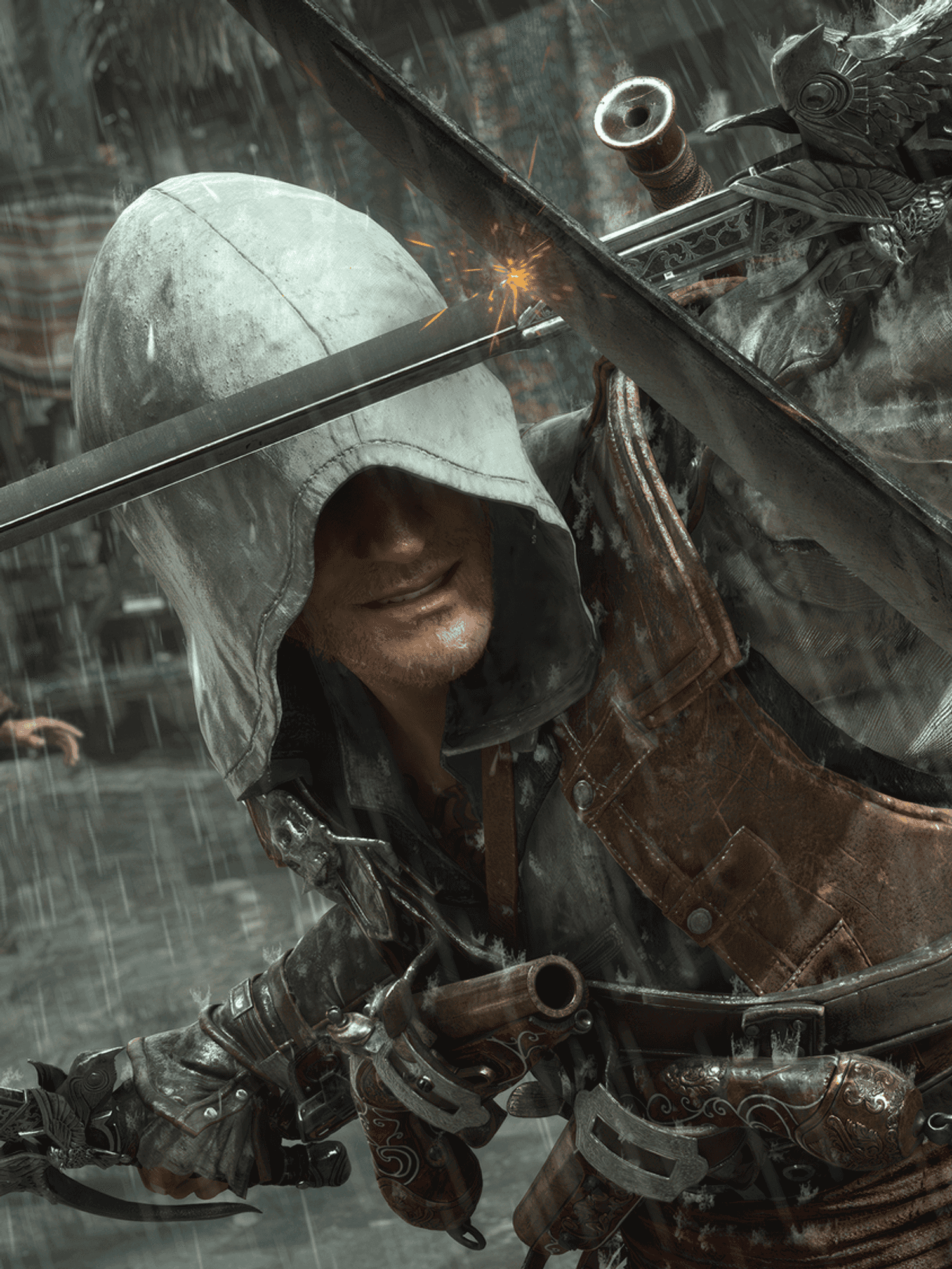 An official screenshot from Assassin's Creed Black Flag Resynced