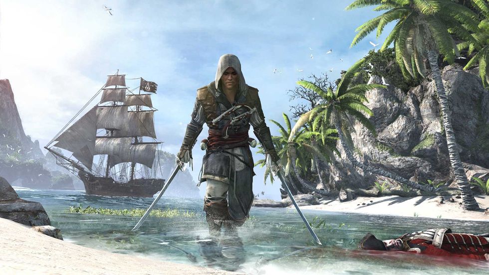 An official screenshot from Assassin's Creed IV: Black Flag