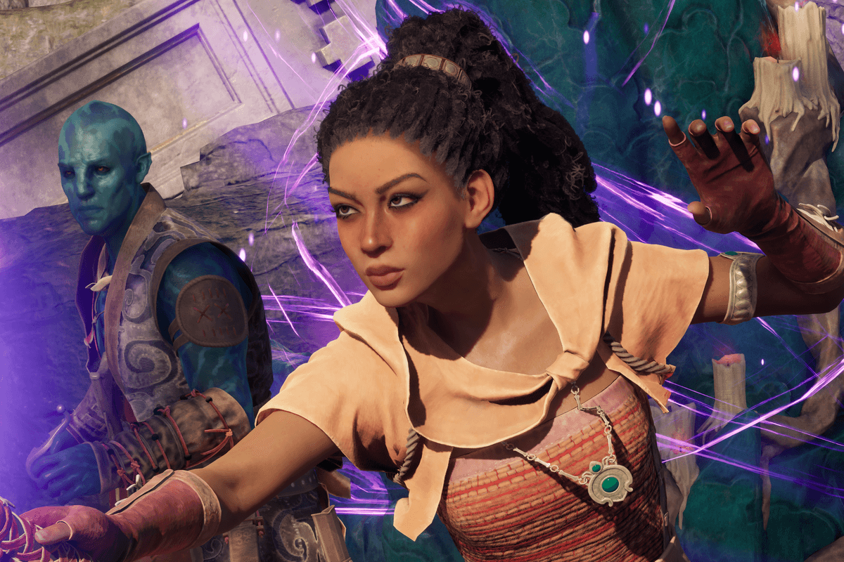 An official screenshot from Avowed