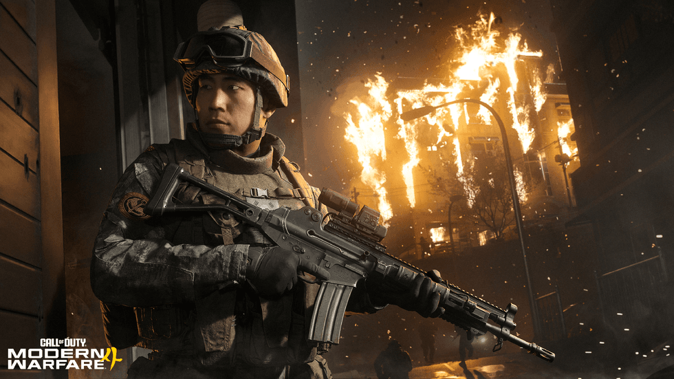 An official screenshot from Call of Duty: Modern Warfare 4