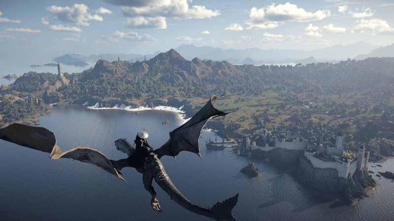 크림슨 데저트에서 찍은 공식 스크린샷입니다