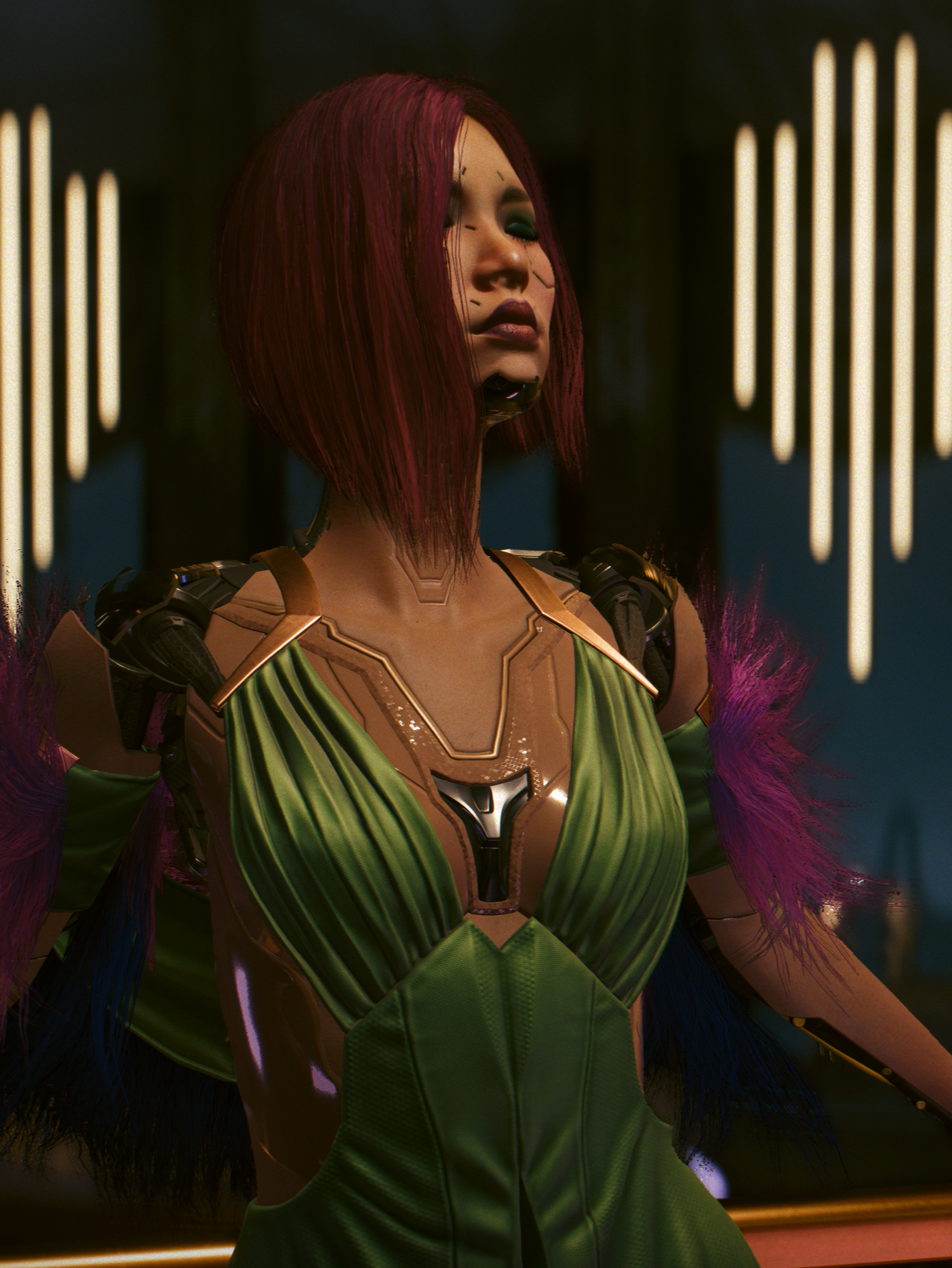 An official screenshot from Cyberpunk 2077 Phantom Liberty