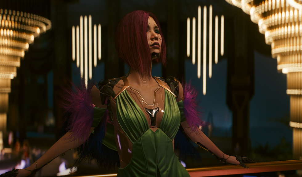 An official screenshot from Cyberpunk 2077 Phantom Liberty