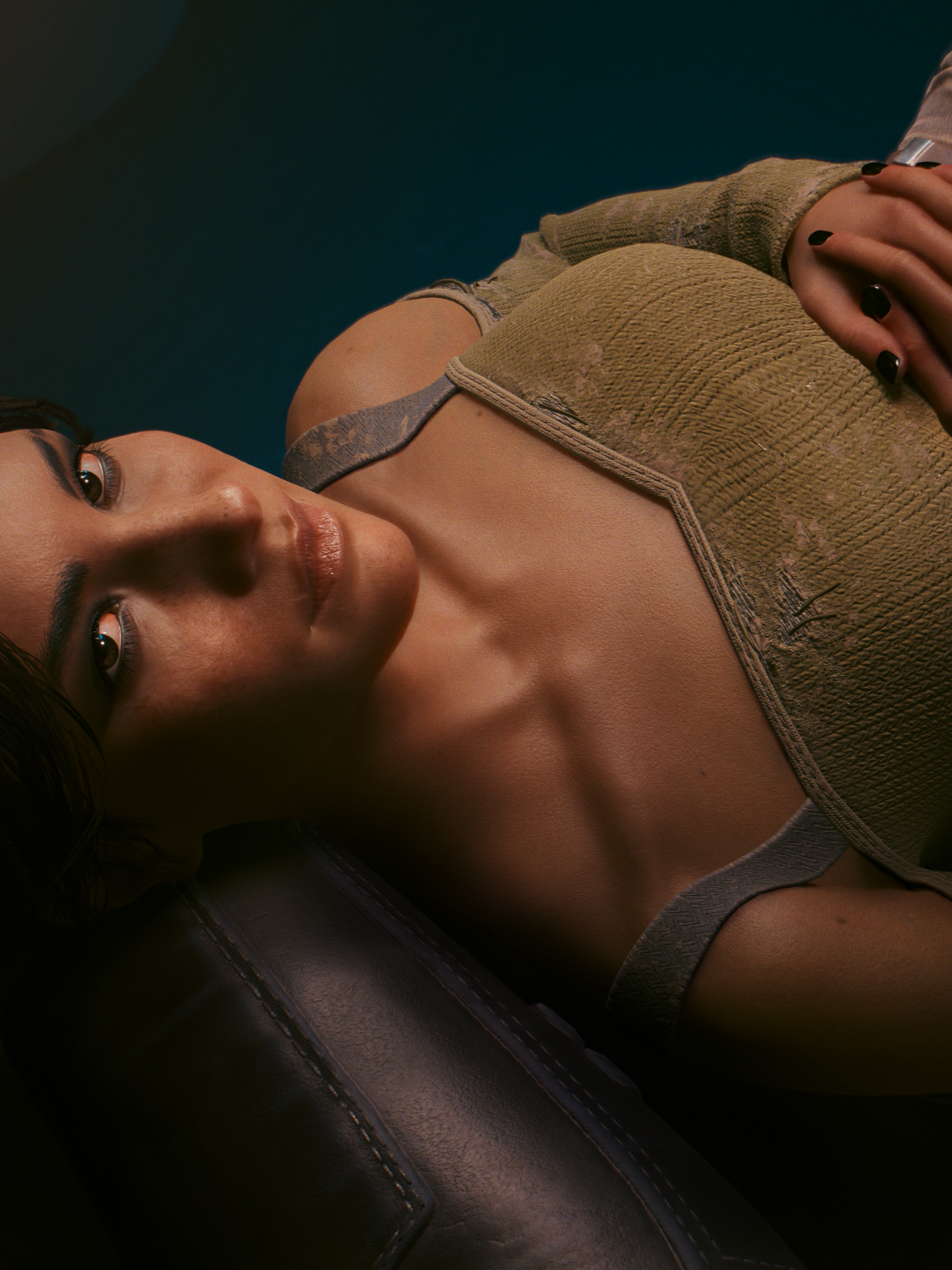 An official screenshot from Cyberpunk 2077