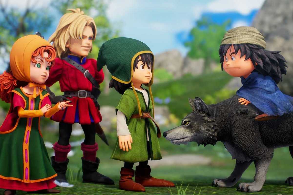 An official screenshot from Dragon Quest VII Reimagined